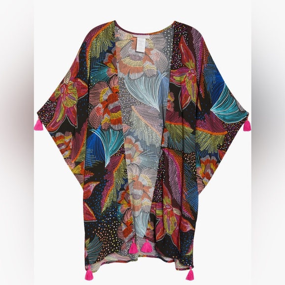 NWOT LA BLANCA Sunlit Soiree Cover-up - Picture 7 of 11